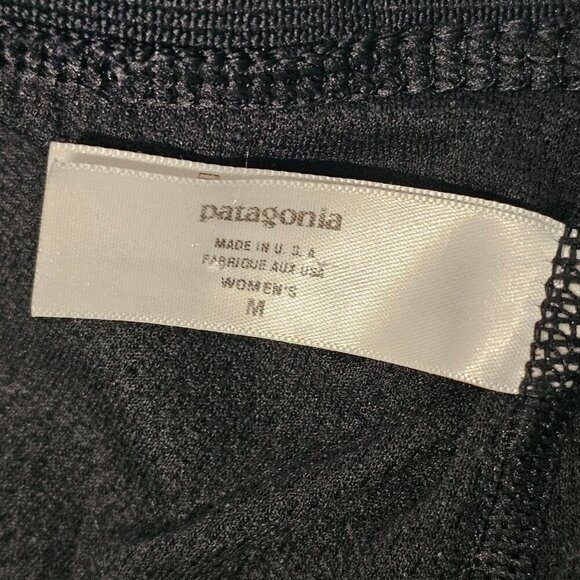 Patagonia Capilene Women Base Layer Bottoms Size M Black - Picture 11 of 11
